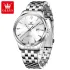 OLEVS 5598 Men's Watches Quartz Watch For Man Fashion Simple Style Wristwatch Staninless Stee Date Waterproof Luminous
